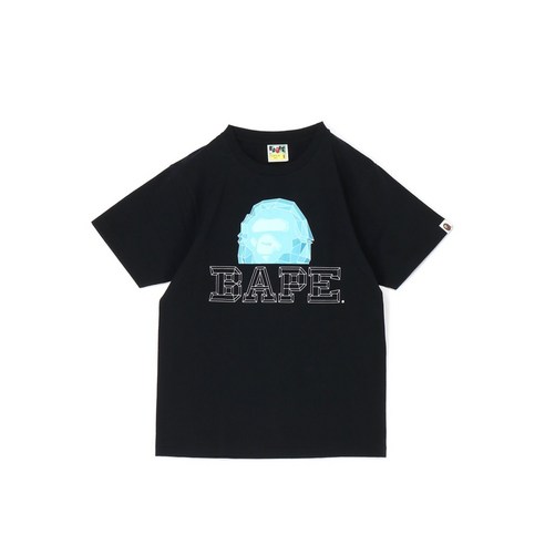 BAPE 베이프 A BATHING APE POLYGON APE HEAD TEE M GW7886