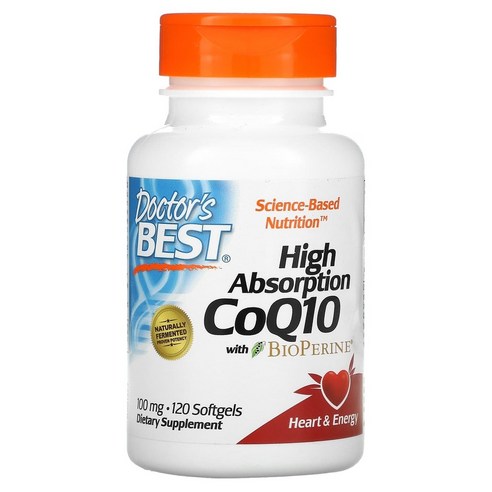 닥터스 베스트 코엔자임Q10 코엔자임큐텐 코큐텐 CoQ10 바이오페린 함유 300mg 90정, 200mg, 60개, 90개, 1개