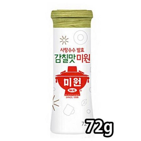 대상 청정원 사탕수수 조미료 감칠맛 미원72g, 72g, 1개, 기타