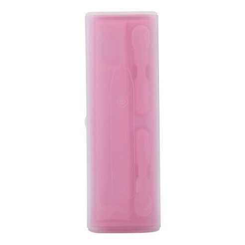 휴대용 전동 칫솔 홀더 케이스 상자 여행 캠핑 구강 B 4 색 (핑크), 보여진 바와 같이, 하나