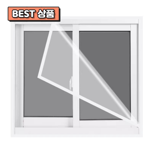 더 따숨 강력 밸크로 방풍 비닐 외풍 겨울 바람 차단 방한 보온, 1개