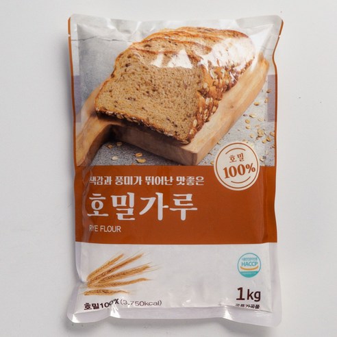 새롬푸드 맛좋은 호밀가루로 건강한 베이킹을 즐기세요 호밀가루