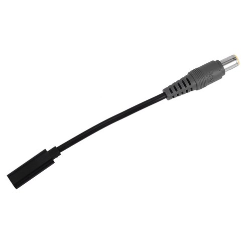 USB 유형 C 여성 PD 충전 케이블 코드 X61S R61 T410 T420S T400 T430 SL400 E425 노트북 전원 충전기 어댑터, 하나, 검은 색, 검은색