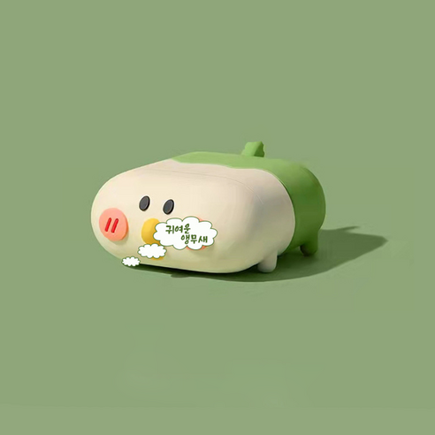 듀벨럽 에어팟 프로 케이스, 24앵무새, AirPods Pro