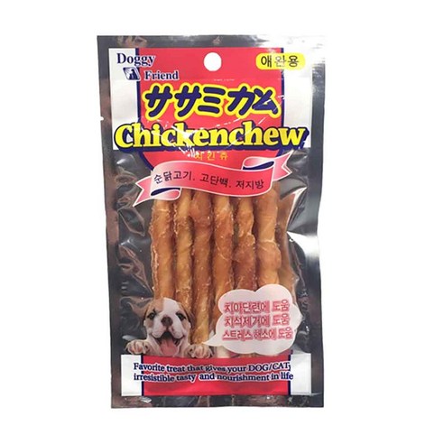 도기프렌드 치킨츄 스틱: 맛과 건강을 한 번에!