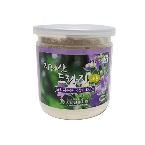 지리산홍화인 지리산 도라지가루, 1개, 180g