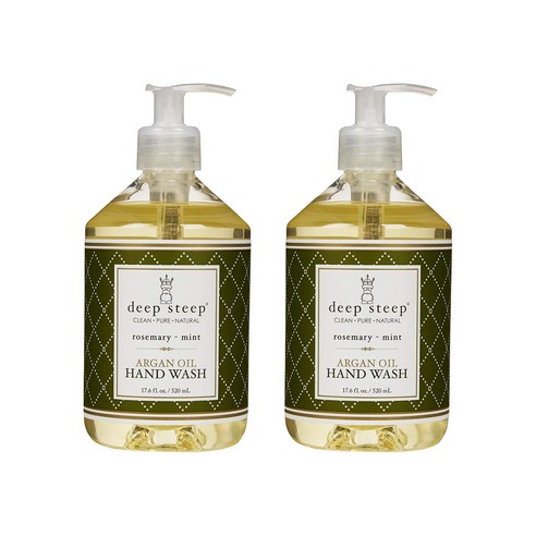 딥스팁 아르간 오일 핸드 워시, Rosemary - Mint, 520ml, 2개