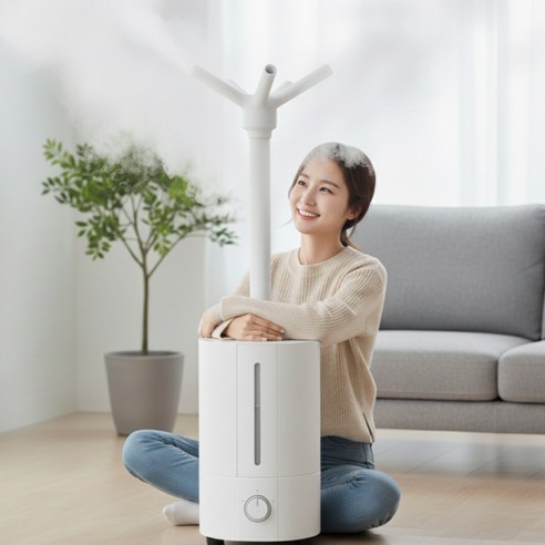 원스 사방 굴뚝 거실 사무실 통세척 30평형 13.5L 대용량 초음파 가습기