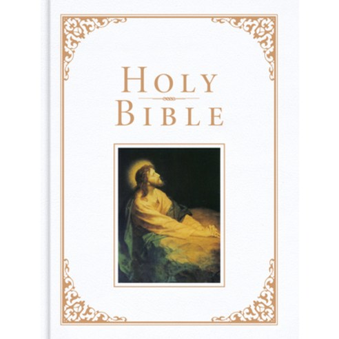 (영문도서) KJV Family Bible White Imitation Leather-Over-Board Imitation Leather, Holman Bibles, English, 9781087774640