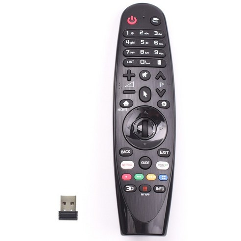 노 브랜드 AN-MR600 LG 스마트 TV용 매직 리모컨 AN-MR650A MR650 an MR600 MR500 MR400 MR700 AKB74495301, 리모콘