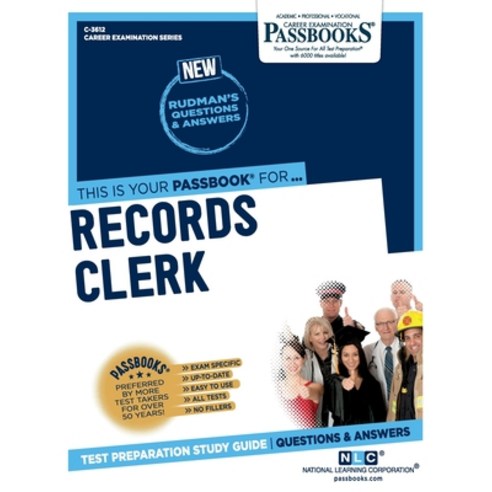 Records Clerk Paperback, National Learning Corp