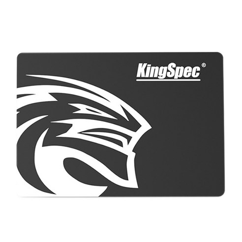 Monland KingSpec SSD 솔리드 스테이트 하드 드라이브 SATA3.0 2.5 인치 7mm 3DN 및 PC 데스크탑 컴퓨터용 플래시 내장 드라이브 480GB, 검정