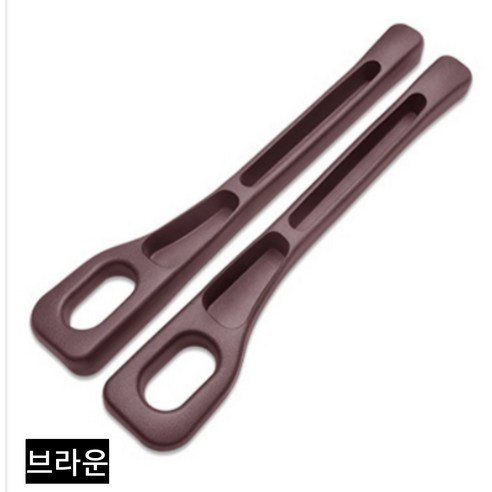 클라사 차량용 사이드 틈새 쿠션 빠짐 방지 2개 (운전석 조수석), 1세트, 브라운