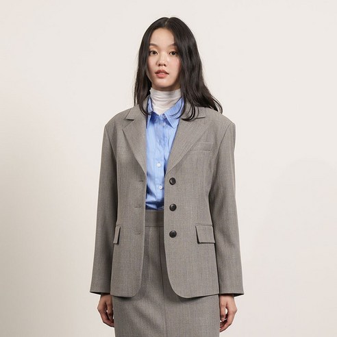 올리브데올리브 베이직 로고 셔츠 OW3AB8030