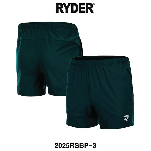 라이더 반바지 배드민턴 바지 여성 3부 기획 팬츠 딥그린 2025RSBP-3