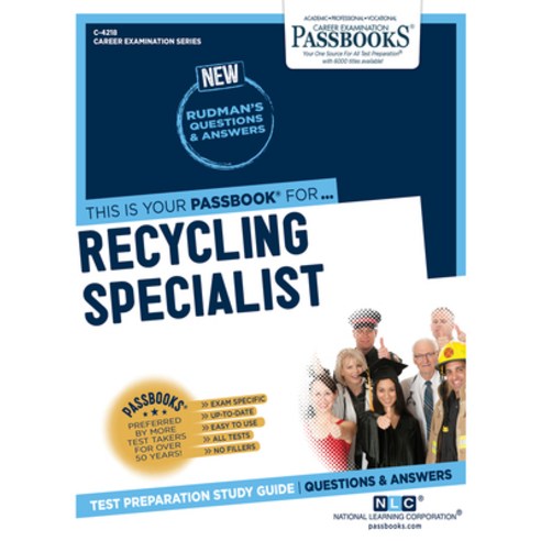 Recycling Specialist Volume 4218 Paperback, Passbooks, English, 9781731842183