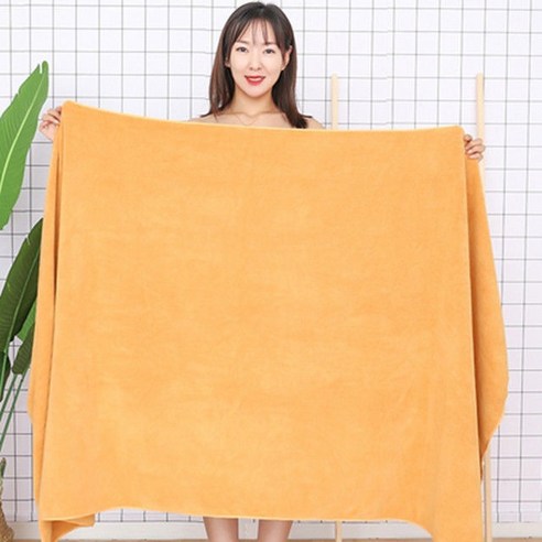 DFMEI 목욕타월 극세사 흡수 소프트 라지 퀵 건조 침대 라지 타월, 토호금, 35*75 두툼한 머리타올
