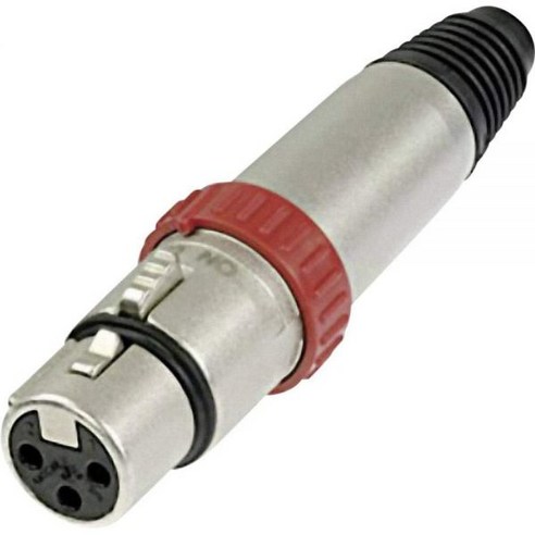 Neutrik Nickel NC3FXS 3극 XLR 스위치 케이블 커넥터. 폴리백