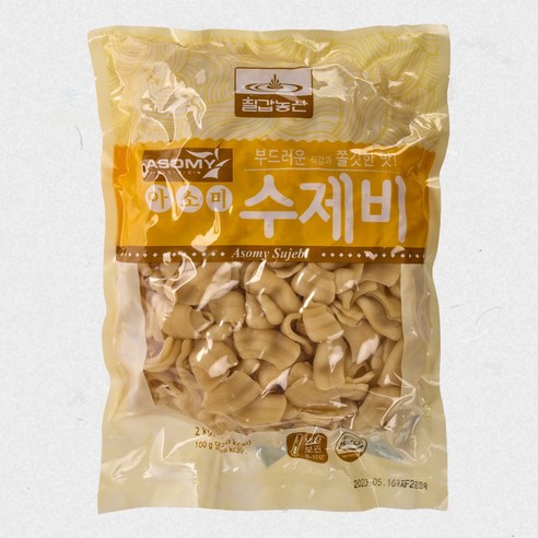 [칠갑농산]아소미 수제비 2kg, 2kg, 1개