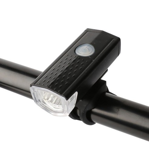 2255 자전거 전조등 USB 충전, OPP 봉지 블랙