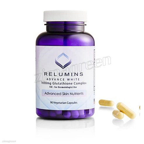 Relumins 레루민 글루타티온 보충제 포함 비타민 E 1650mg 90가지 야채 캡슐 2병