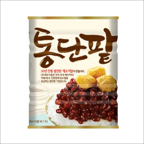 대두식품 화과방 통단팥캔(중국산) 3kg, 3개