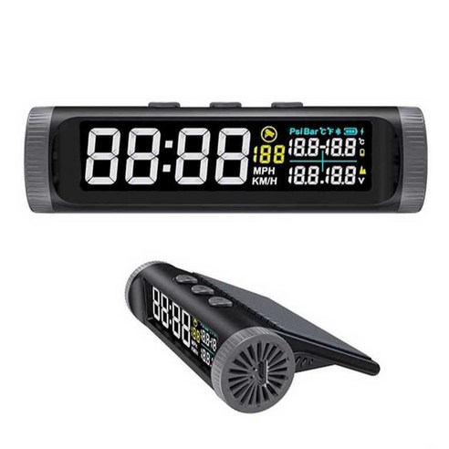 태양광hud GPS 속도계 프로젝터 범용 자동 디스플레이, 태양광 + GPS 속도 버전