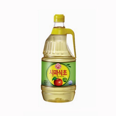 요리 사과 식초 1.8L 6ea 1BOX 오뚜기, 1개