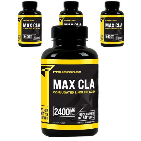 프리마포스 맥스 CLA 2400mg 소프트젤, 180정, 4개