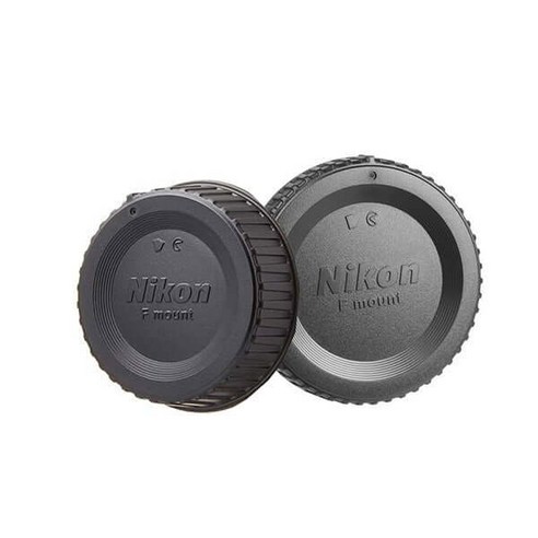 니콘 F 렌즈캡 / 바디캡 세트 _ Nikon F rear lens cap/camera body cap set, 1개