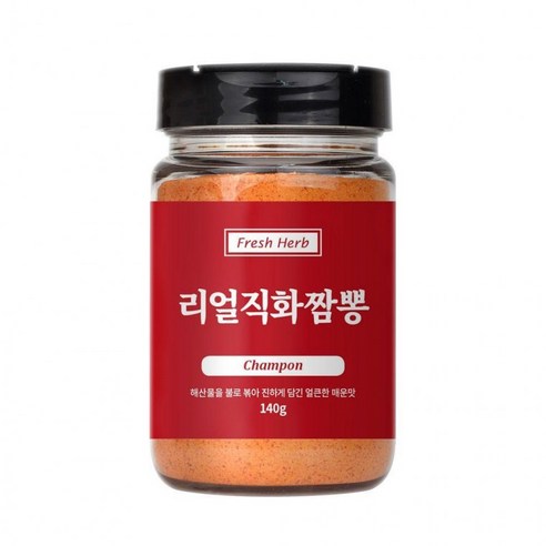 신선약초 식자재 육수 주먹밥 업소 식당 용 조미료 시즈닝 향신료 리얼직화짬뽕 140g, 상세페이지 참조