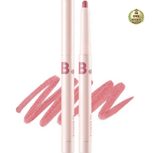 라이브잇 바닐라코 바비 에디션 스머징 립 펜슬 0.8g, PK02 핑크 슈, 1개