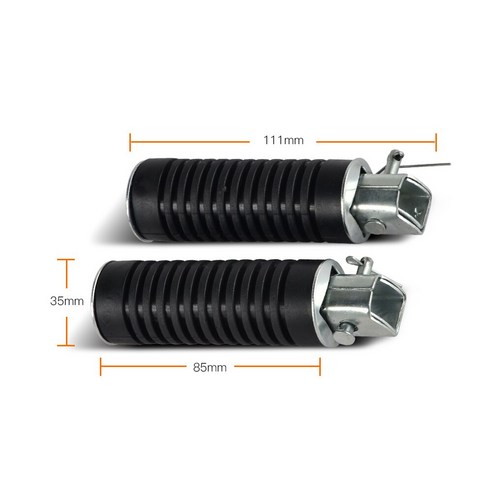 발판 Footpeg 발 나머지 못 혼다 CA200 CA175 CA160 C70 CB160 CB125S CB100 CB175 CB200 CB350F CB750 CB550 CB