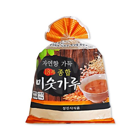 (메카몰)성진사식품 자연향 가득 18곡 종합 미숫가루 1kg, 8개