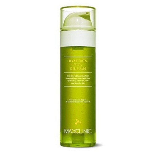 맥스클리닉 히알루론 비타 오일 폼클렌저, 110g, 4개