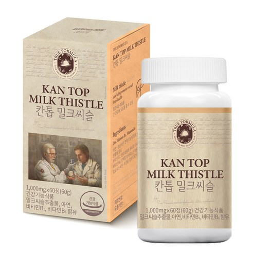 트루포뮬러 칸톱 밀크씨슬 1000mg x 60캡슐 /ro
