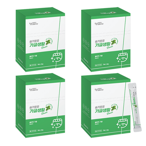 휴플렉스 슬기로운 가글생활 베이직, 120개, 11ml