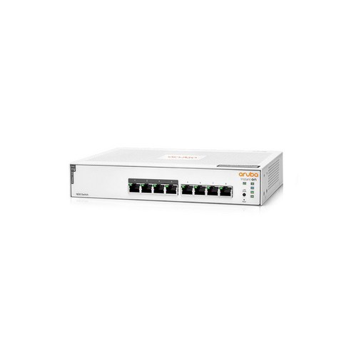 HPE Aruba InstantON JL811A 8포트 기가비트 POE+ 스위칭허브 (65W) 스마트 스위치