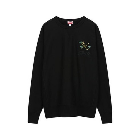 KENZO 겐조 타이거 테일 스웨트셔츠 블랙 FC65SW421 4ME