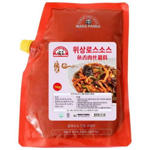 마라판다 위상로스소스 어향육슬소스 업소용 1kg, 2개
