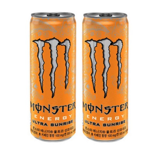 몬스터 에너지 울트라 선라이즈 355ml x 24캔, 355g, 24개