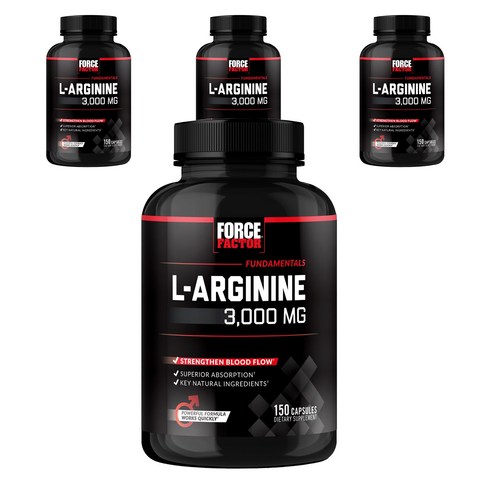 포스팩터 L-아르기닌 3000mg 캡슐, 150정, 4개