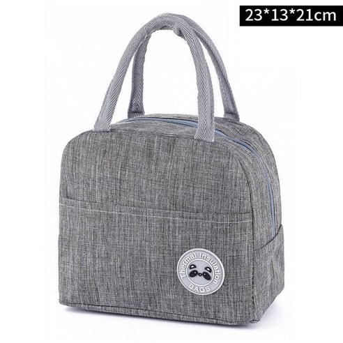 FREELIFE 도시락 상자 세트 귀여운 대용량 도시락통 CN-550, lunch bag gray-811
