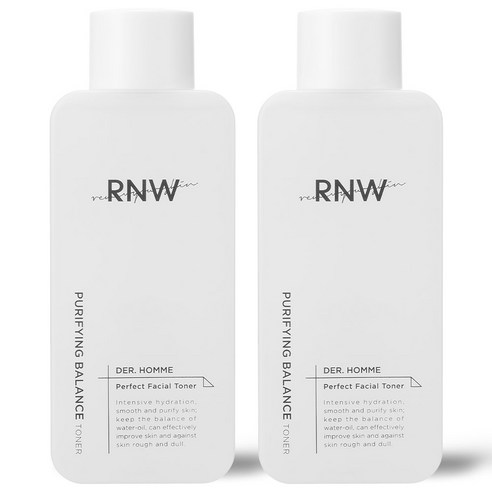 알엔더블유 더 옴므 퍼펙트 페이셜 토너, 2개, 210ml