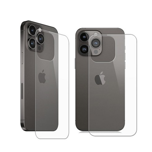 [아이폰14시리즈] 플렉스지문방지TPU후면보호필름3매 / iPhone14 14Pro 14Plus 14ProMAX, 3개