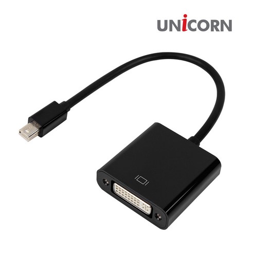 유니콘 Mini DP to DVI 컨버터 DCM-100DVI