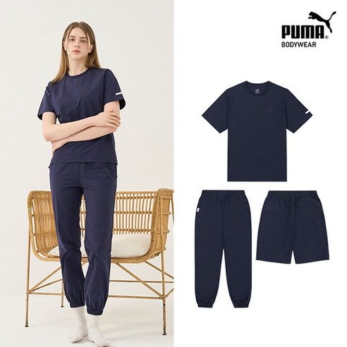 스타일과 쾌적함을 모두 갖춘 푸마 냉감 우븐 셋업으로 시원한 여름을!