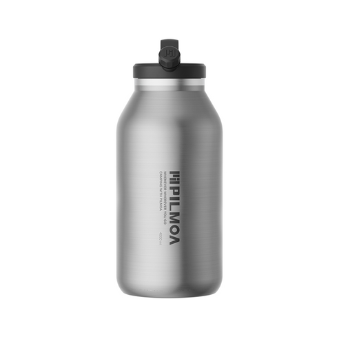 필모아 대용량 보온보냉 텀블러, E4000실버, 4L, 1개