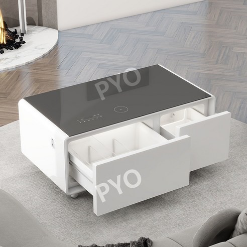 거실의 품격을 높이는 스마트 테이블 서랍형 냉장고: 당신의 공간을 변화시킬 궁극의 선택!