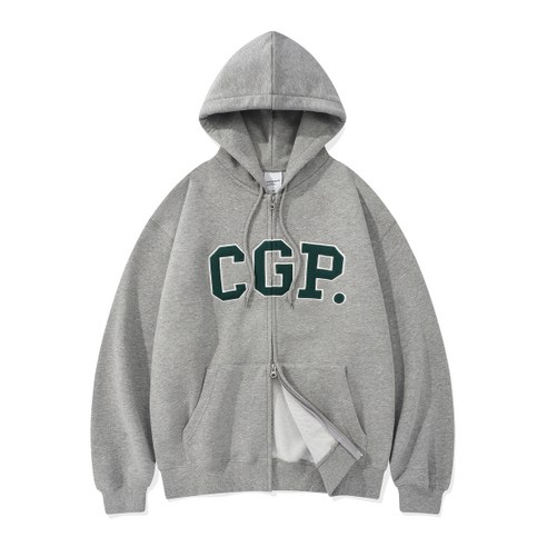 코드그라피 CODEGRAPHY CGP 아치 로고 후드 집업_그린 CBESUTC100GN 584173